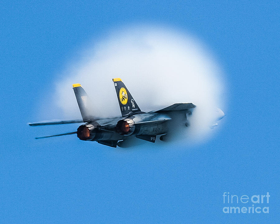 Afterburners Ablaze Photograph by Allan Levin