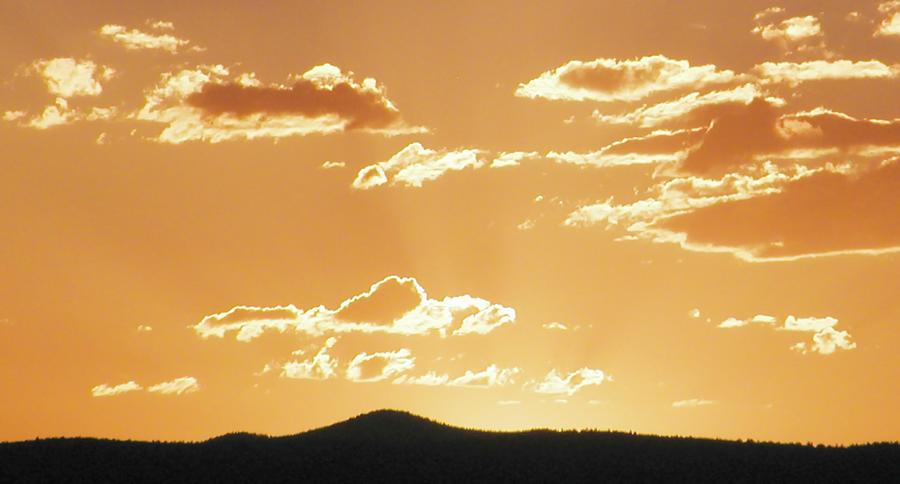 New Mexico Landscape Photograph - Afterglow by Look Visions New Mexico Landscape Photograph - Afterglow by Look Visions