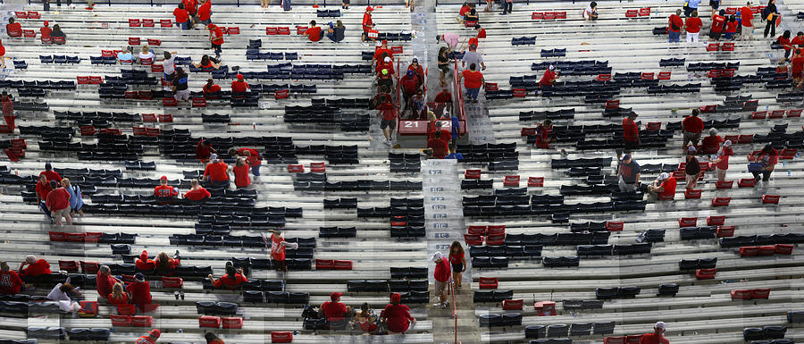 Football Photograph - Aftermath by Stephen Farley Football Photograph - Aftermath by Stephen Farley