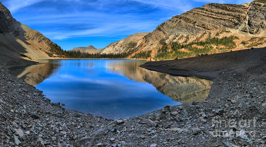 Afternoon At Crypt Lake Photograph by Adam Jewell