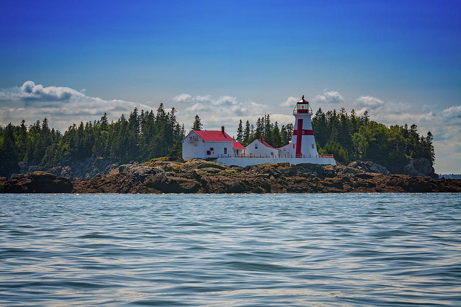 Summer Photograph - Afternoon at East Quoddy Head Lighthouse by Rick Berk