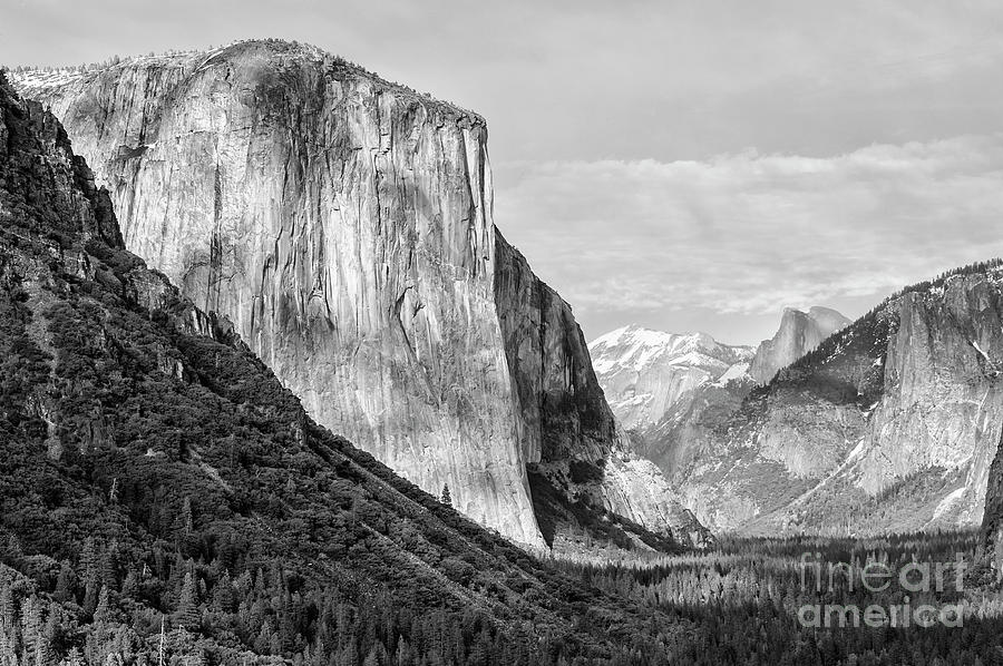Yosemite National Park Photograph - Afternoon At El Capitan by Sandra Bronstein