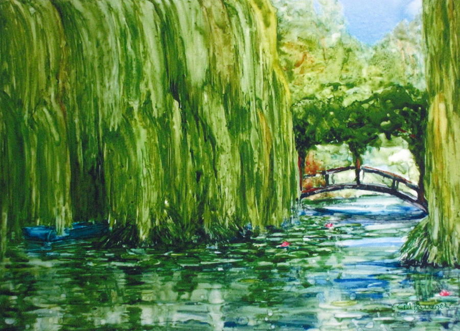 Afternoon at Giverny Painting by Suzanne Krueger