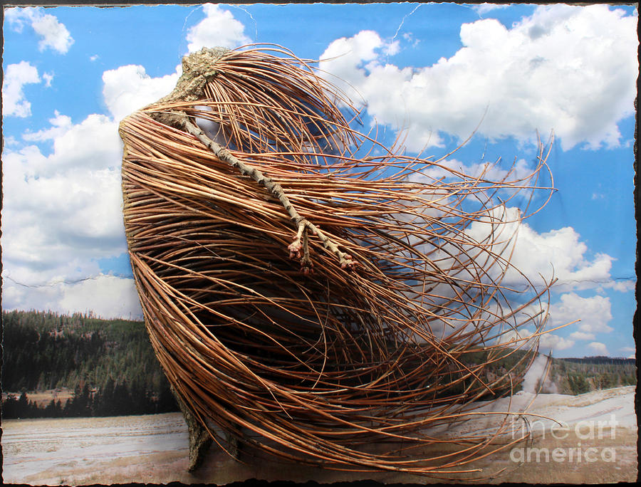 Yellowstone National Park Sculpture - Afternoon Breeze by Adam Long