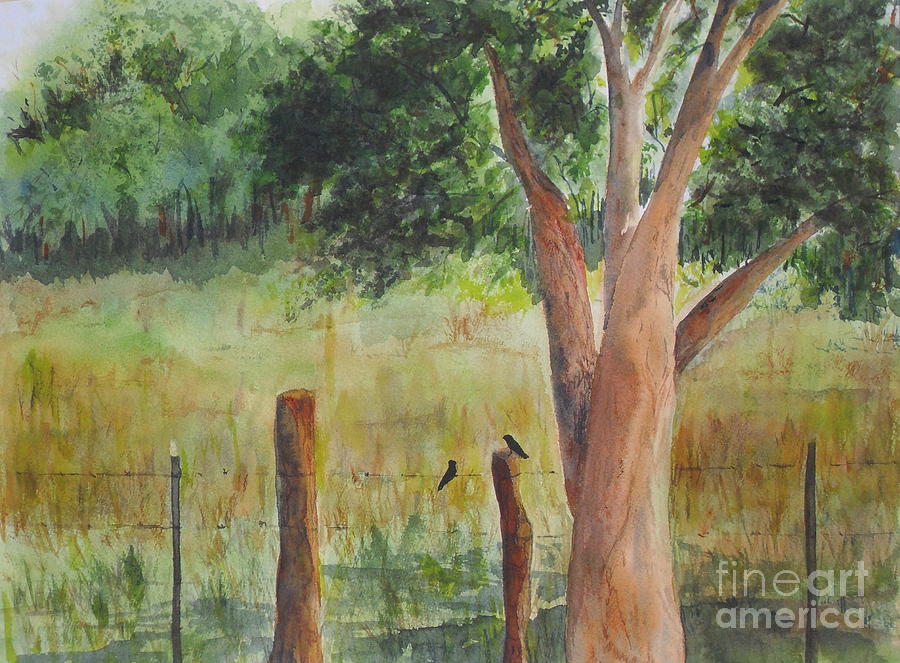 Afternoon Chat Painting by Vicki  Housel