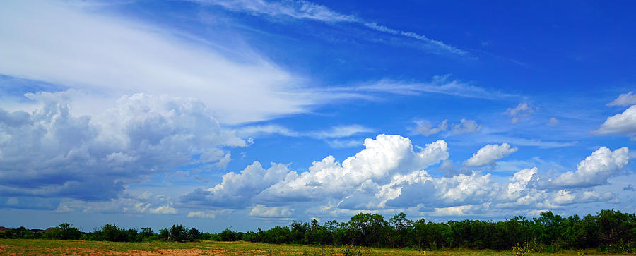 Afternoon Clouds Photograph by David G Paul