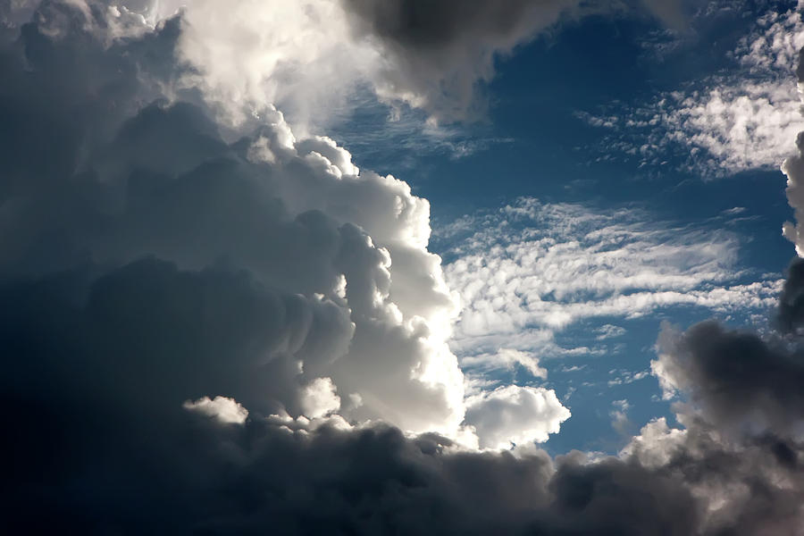 Afternoon Clouds Photograph by KG Thienemann