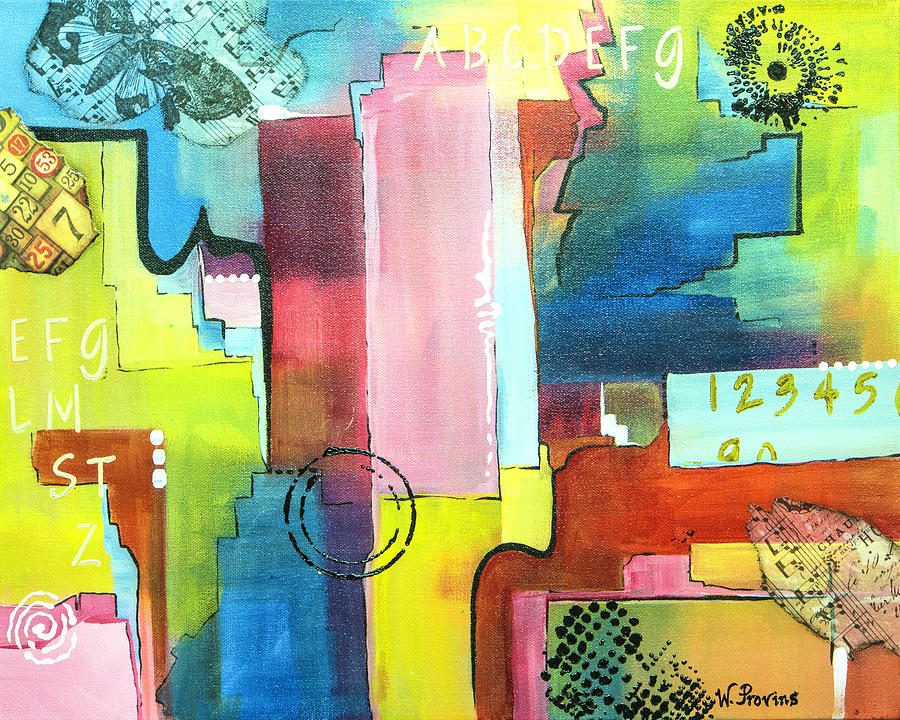 Afternoon Delight Mixed Media by Wendy Provins
