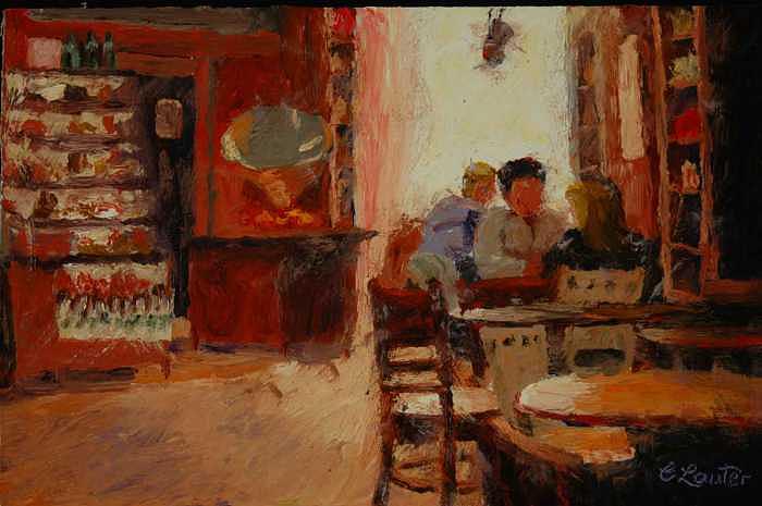 Afternoon Espresso Painting by Colleen Murphy Afternoon Espresso Painting by Colleen Murphy