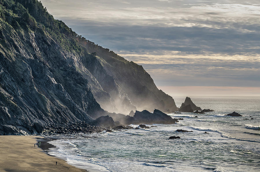 Afternoon Glimpse of Cape Sebastian Photograph by Greg Nyquist