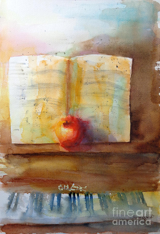 Still Life Painting - Afternoon glow by Marisa Gabetta Still Life Painting - Afternoon glow by Marisa Gabetta