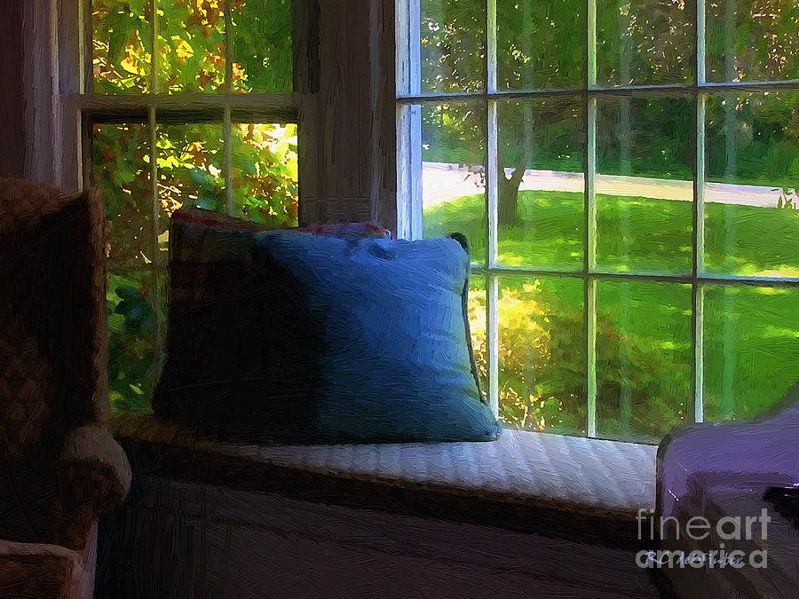 Afternoon in the Music Room Painting by RC DeWinter