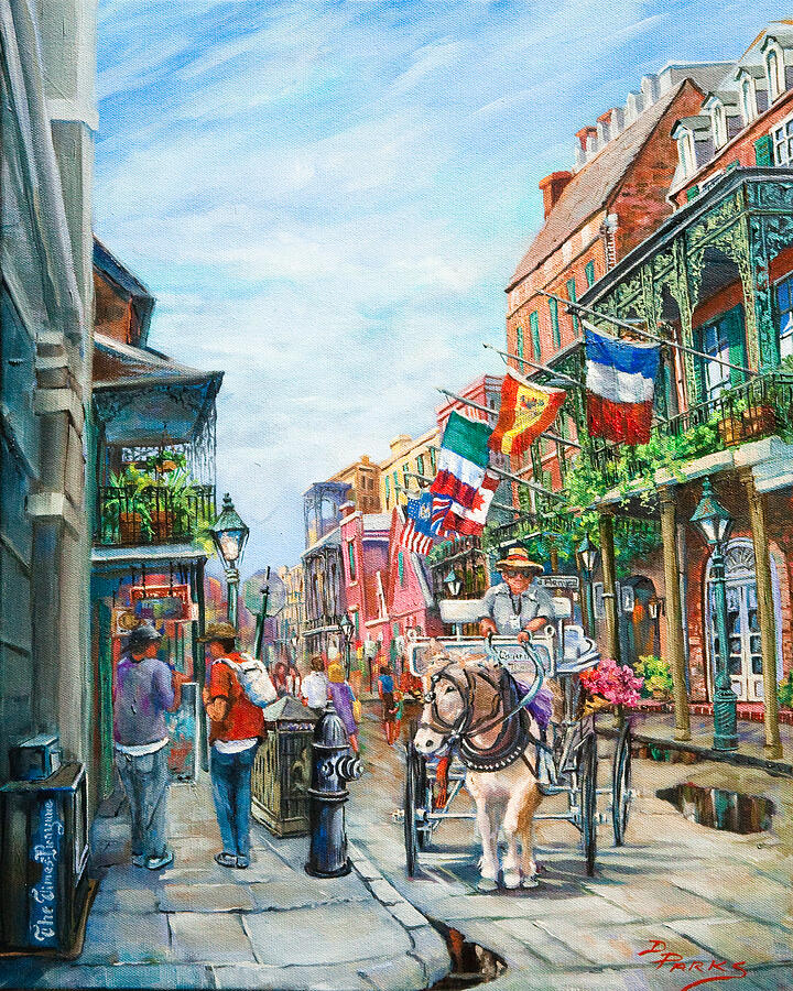 New Orleans Painting - Afternoon on St. Ann by Dianne Parks