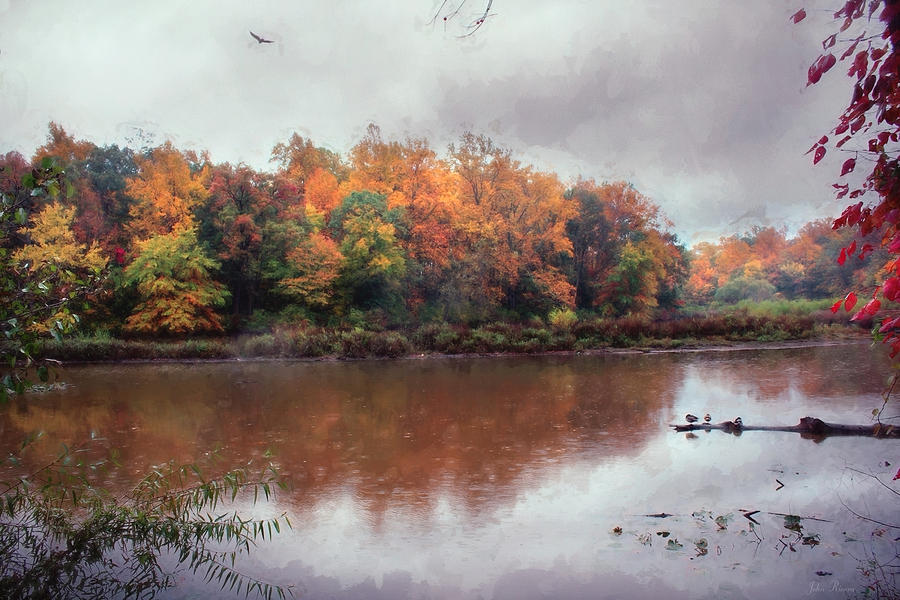 Landscape Photograph - Afternoon Rain by John Rivera