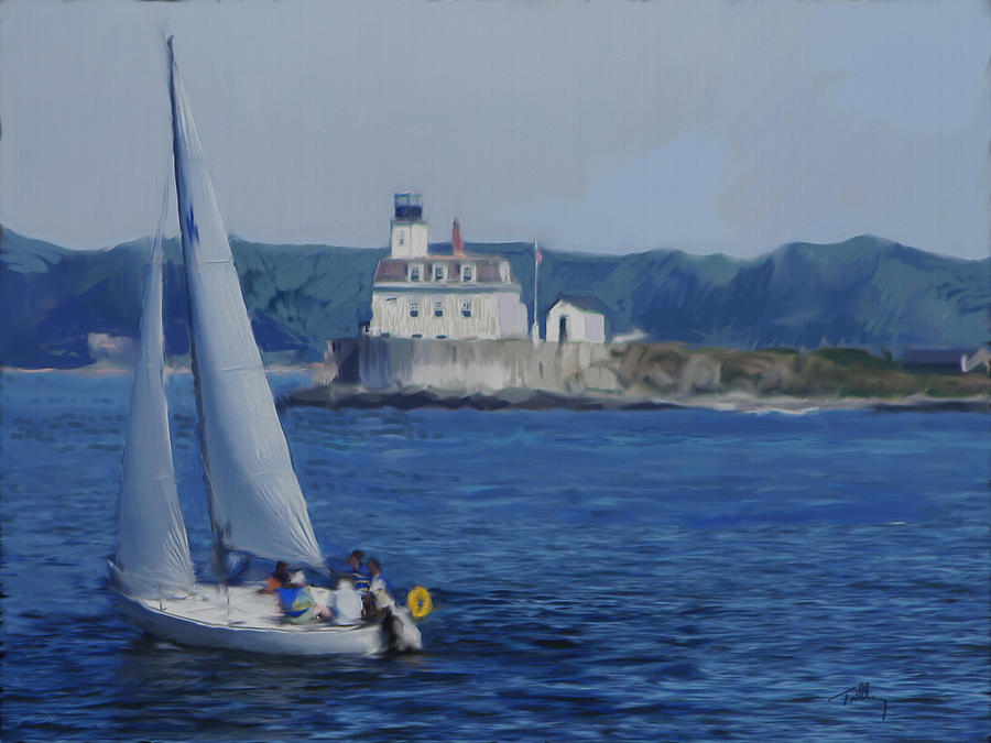 Afternoon Sail Painting by Thomas Tribby