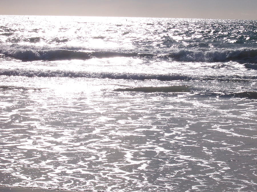 Huntington Beach Photograph - Afternoon Sun on Huntington Beach by Colleen Cornelius