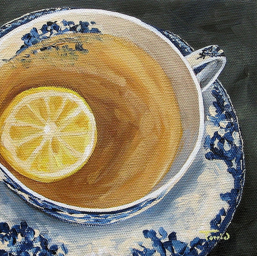 Tea Painting - Afternoon Tea  by Torrie Smiley