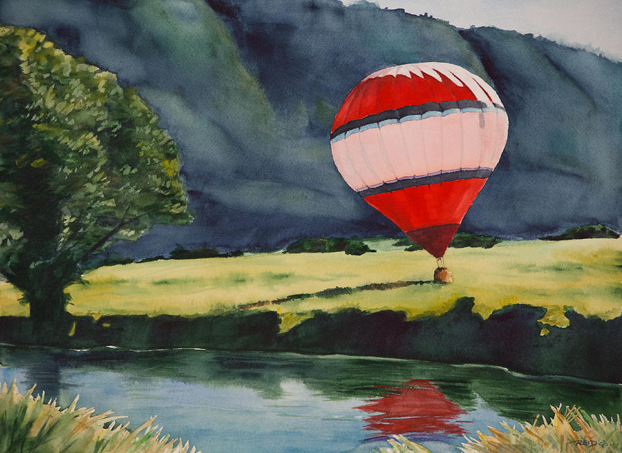 Nature Painting - Afternoon Touchdown by Christopher Reid