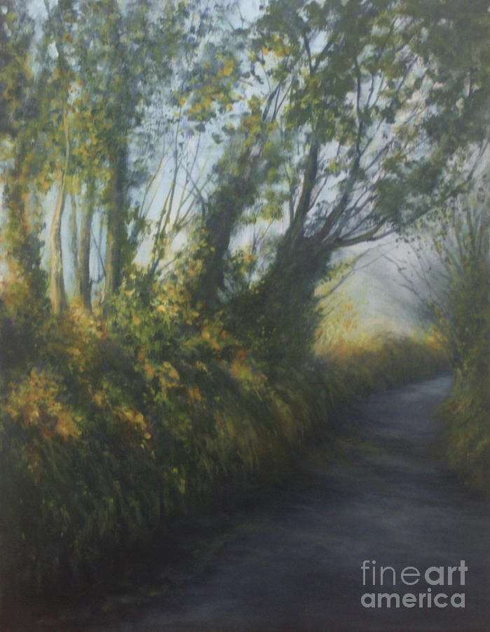 Afternoon Walk Painting by Valerie Travers