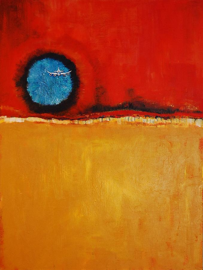 Blue Moon In Your Eye Painting by Jean Cormier