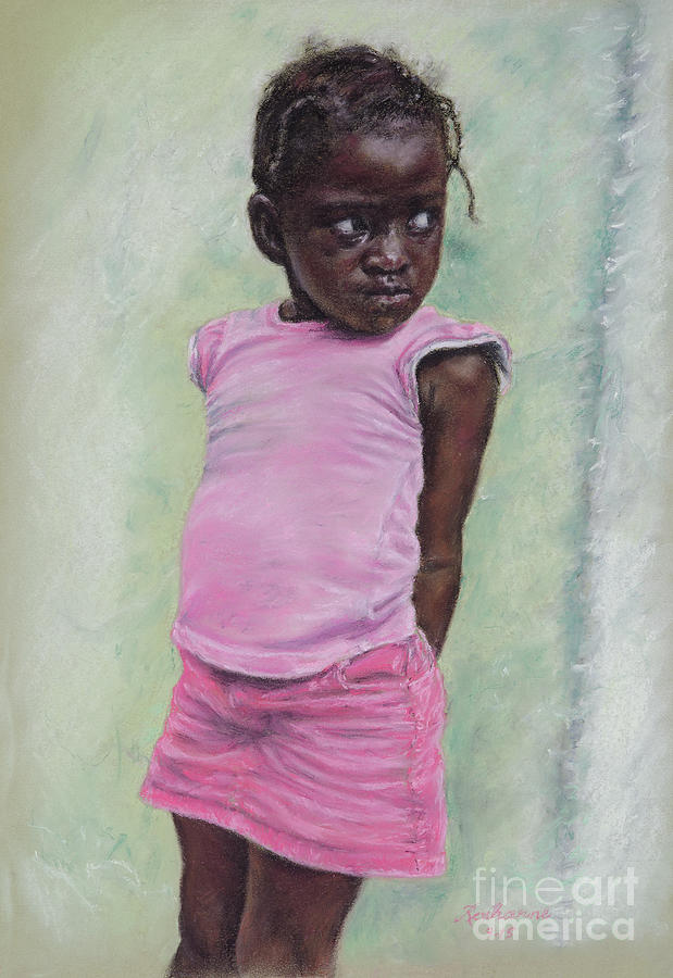 Against the Wall Pastel by Roshanne Minnis-Eyma
