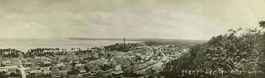 Agana Capital of Guam Panorama Photograph by Thomas Walsh