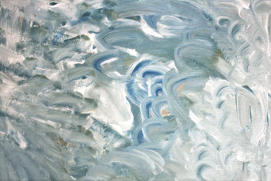 Ocean Painting - Agape by Ella Kaye Dickey
