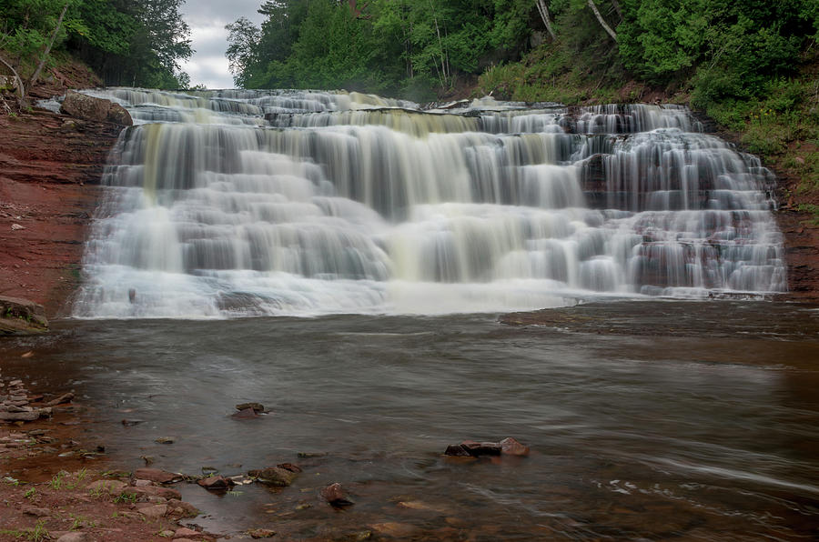 Agate Falls Photograph by Gary McCormick