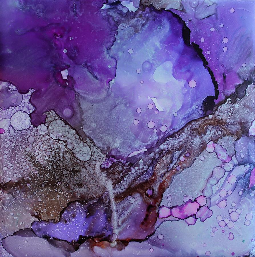 Agate Painting by Ruth Kamenev