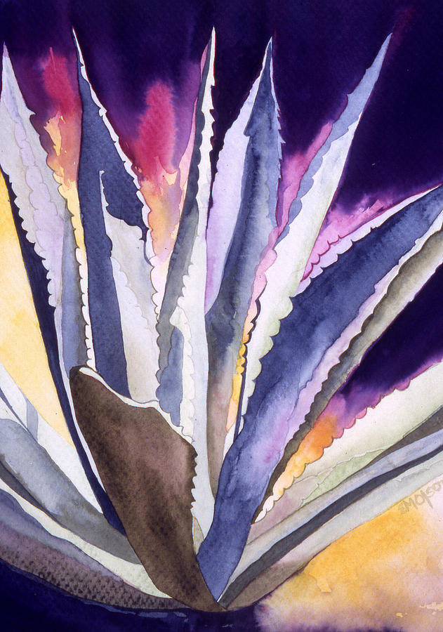 Agave 5 Painting by Eunice Olson