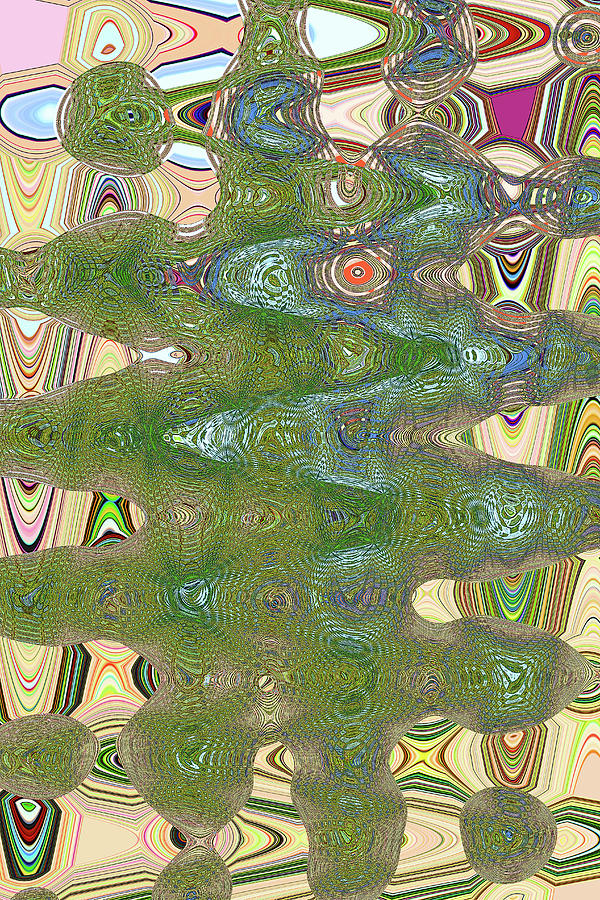 Agave Completes Its Life Cycle Abstract Digital Art by Tom Janca