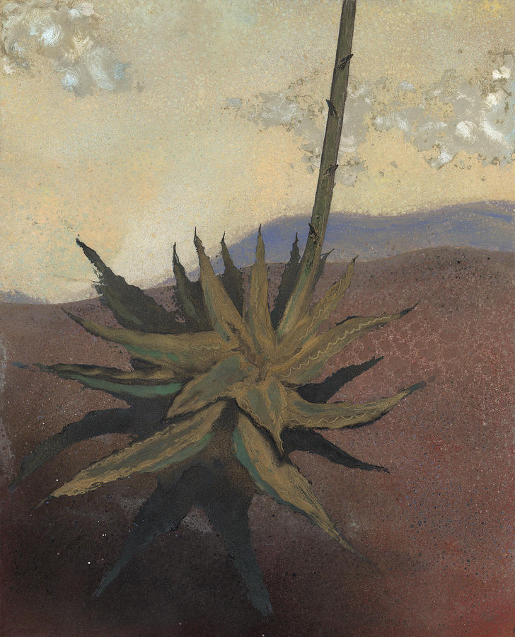 Agave Painting by Fred Chuang