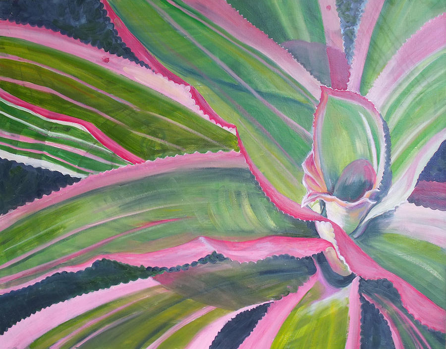 Agave Painting by Lynne Haines