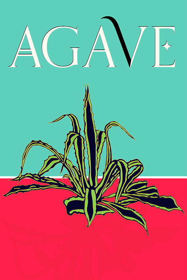 Agave Poster Digital Art by Sandra Selle Rodriguez