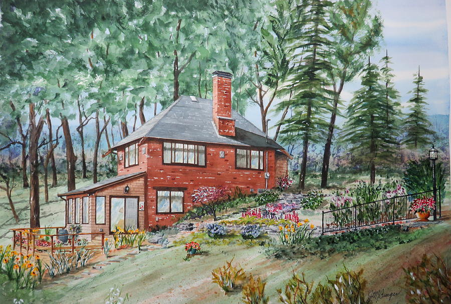 Agawam Home Painting by Joseph Burger