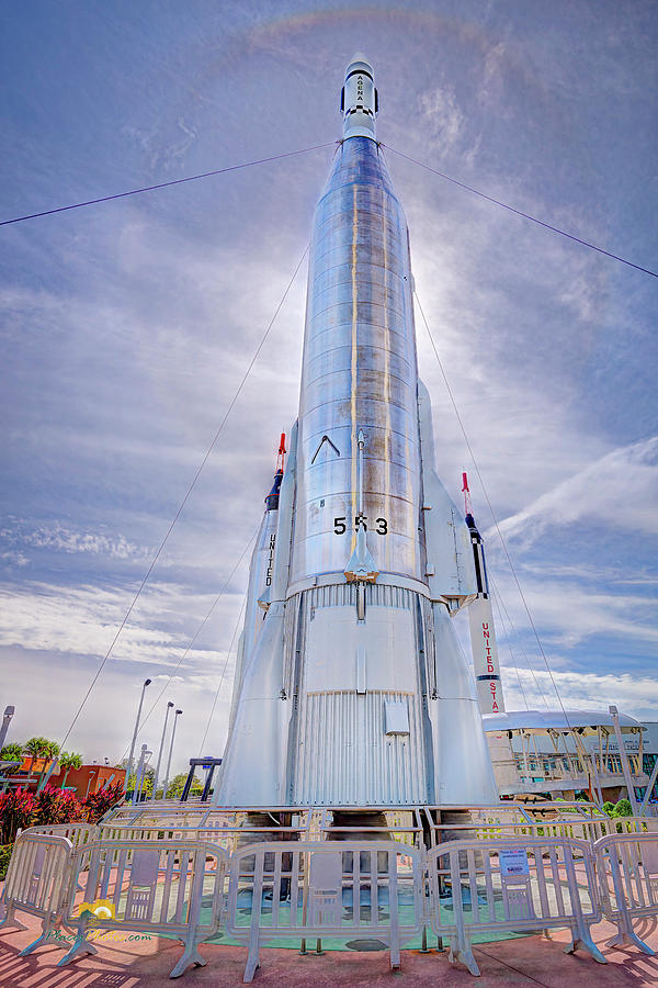 Agena Rocket Photograph by Jim Thompson