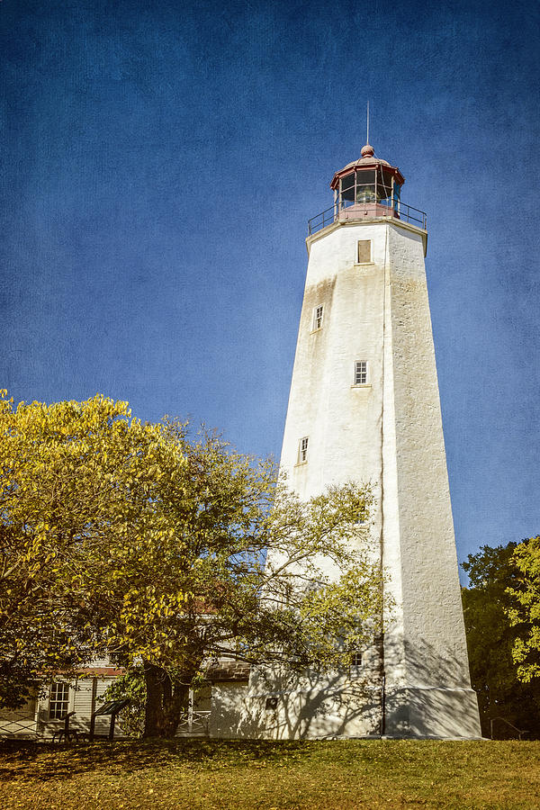Aging Beauty Sandy Hook Lighthouse Photograph by Joan Carroll