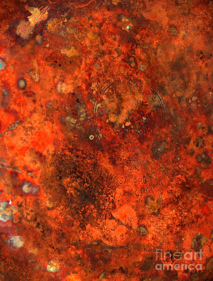 Copper bottom saucepan Aging Gracefully Photograph by Robert D McBain