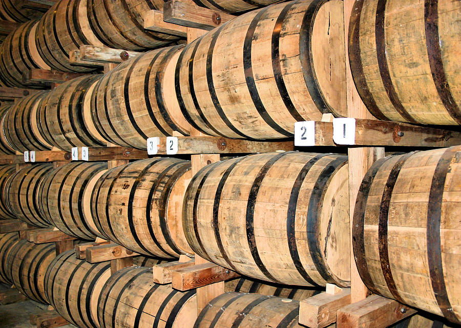 Barrel Photograph - Aging the Whisky by Kristin Elmquist