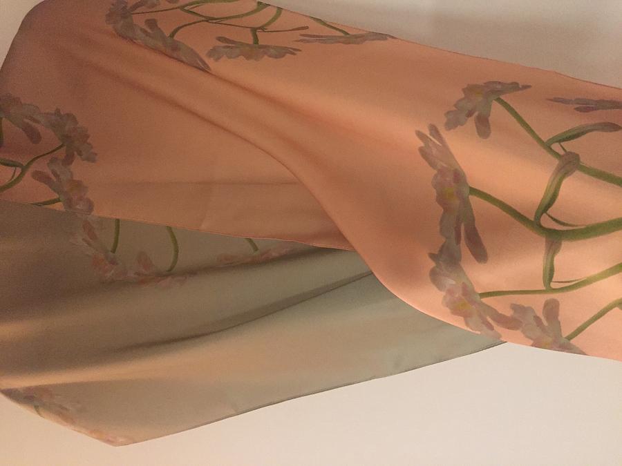 Aging Tulips Silk by Peg Toliver Aging Tulips Silk by Peg Toliver