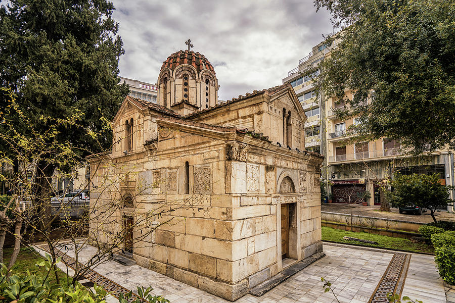 Agios Eleftherios Church Photograph by James Billings