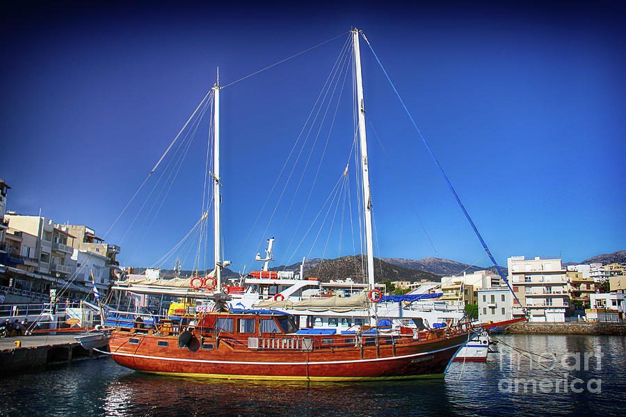 Agios Nikolaos Bay Photograph by Kasia Bitner