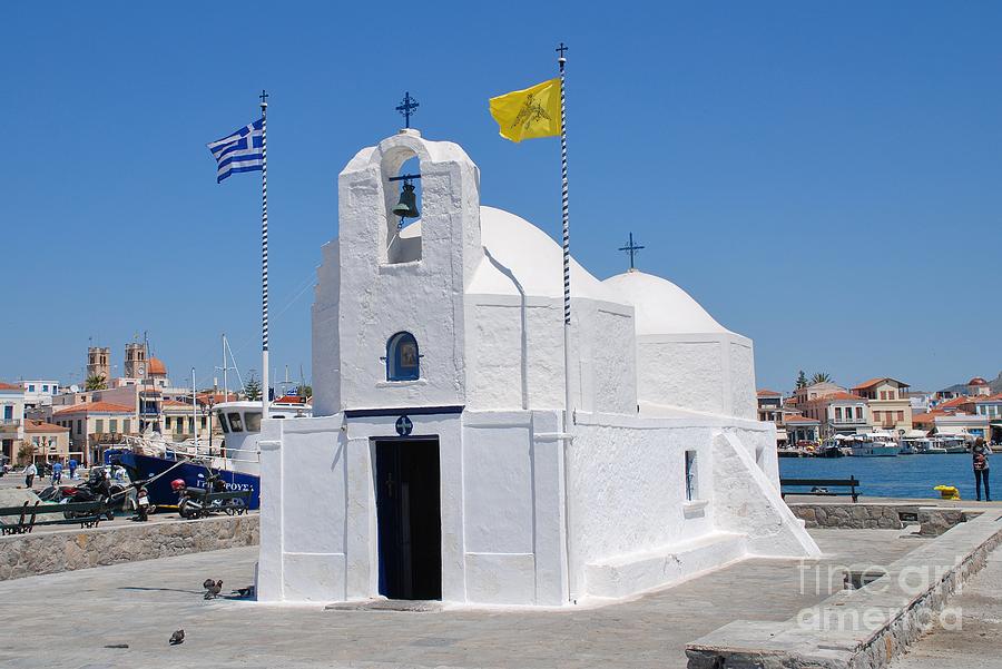 Agios Nikolaos church on Aegina Photograph by David Fowler
