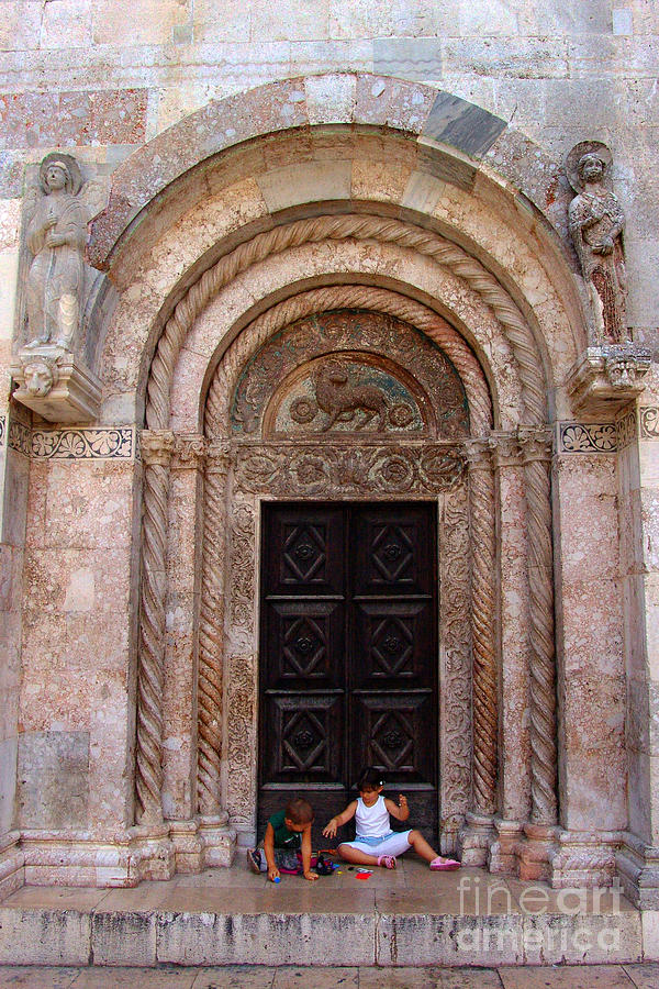 Agnus Dei - St. Anastasia Zadar Photograph by Jasna Dragun