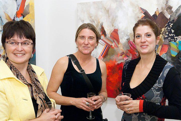 Agora Gallery  Opening Reception Beyond Borders An Exhibition of Fine Art from Canada Photograph by Anna  Duyunova
