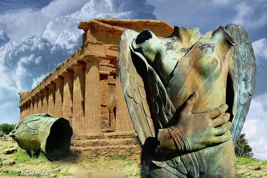 Agrigento Sicily Photograph by Robert Michaels