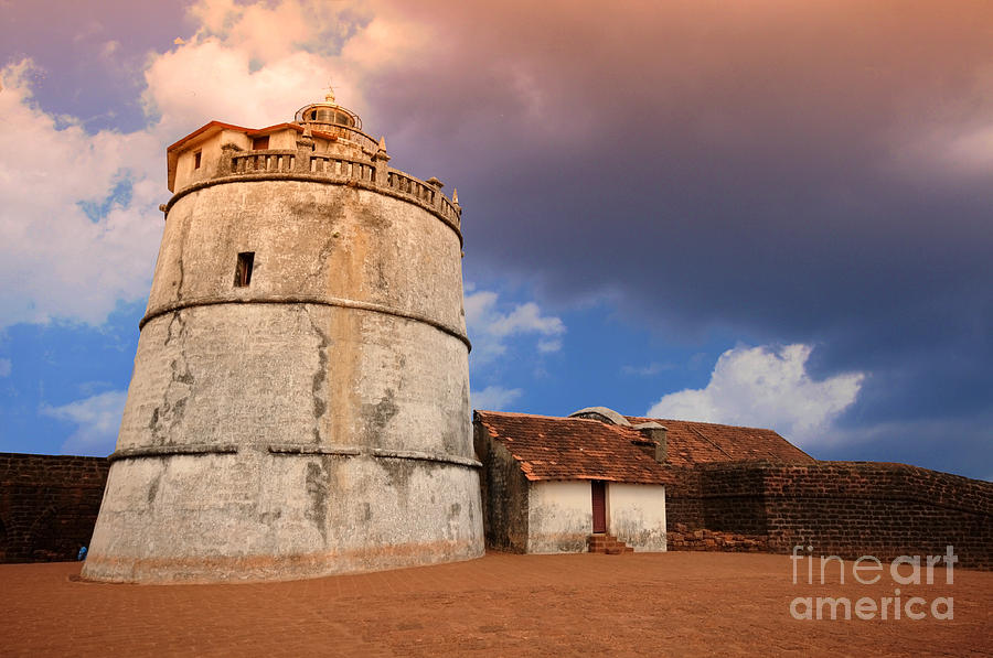Aguada Fort Goa Photograph by Charuhas Images
