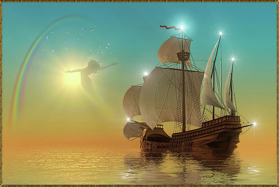 Ahoy Digital Art by Harald Dastis