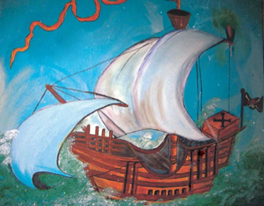 Ahoy Matey Painting by Gigi Desmond - Fine Art America