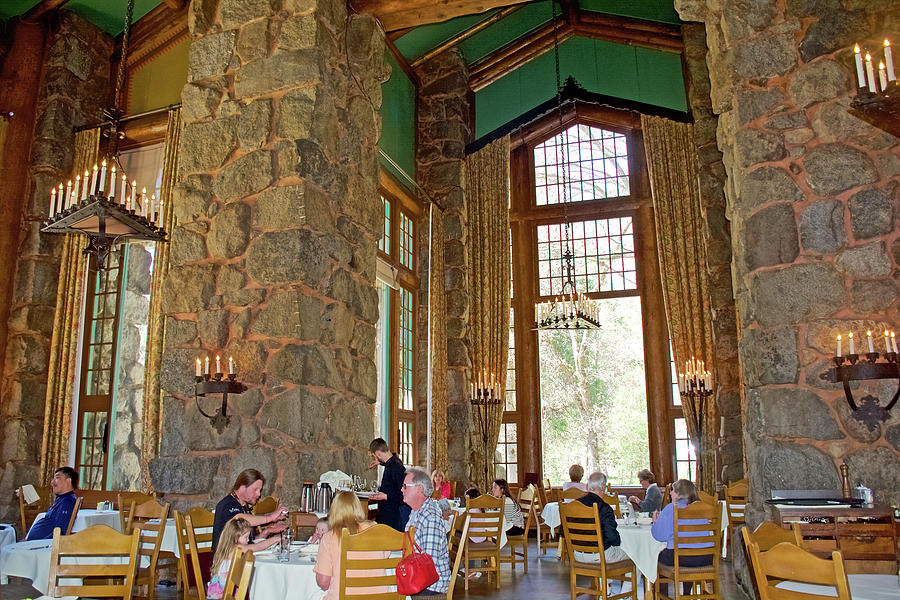 Ahwahnee Dining at the Majestic Yosemite Hotel in Yosemite National Park, California Photograph by Ruth Hager